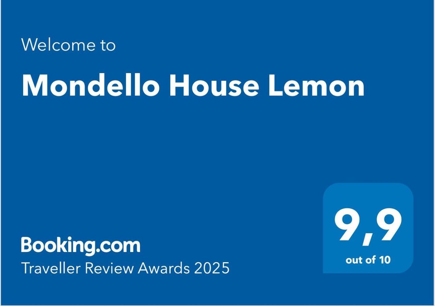 Appartement Mondello House Lemon à Palerme Extérieur photo